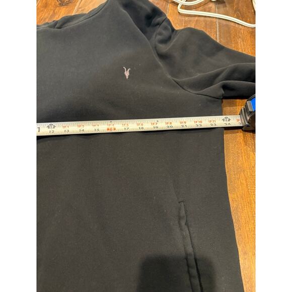 ALL SAINTS Men's Raven Pullover Sweater Black XXL Unisex - Picture 12 of 14